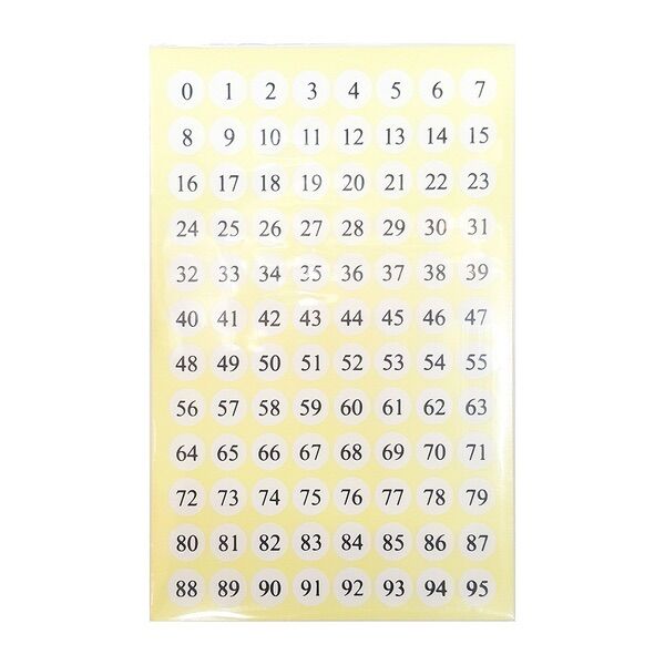 GIẤY DÁN MŨI TÊN- Số