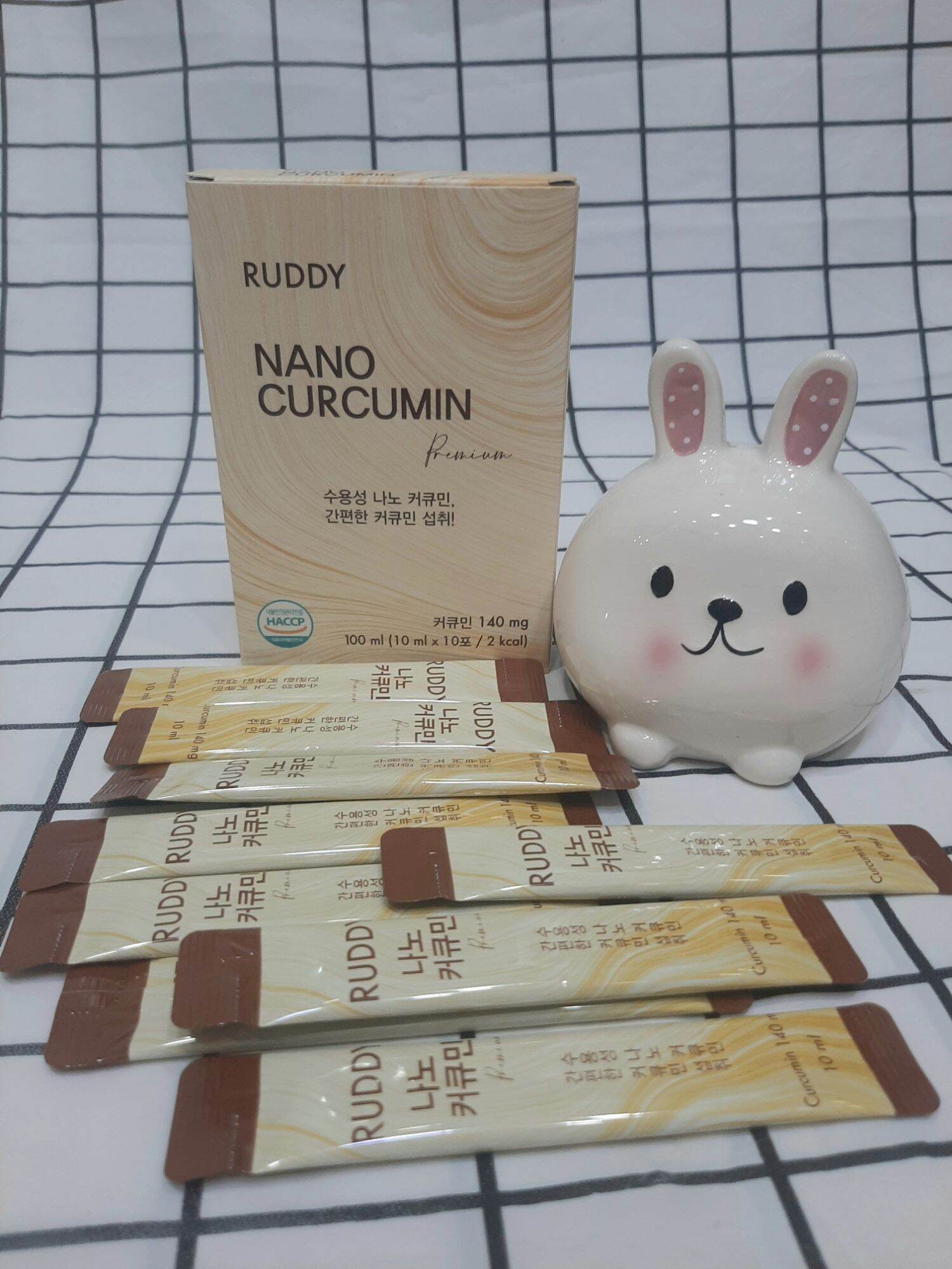 Hộp 10 gói Nghệ Na No Ruddy chính hãng
