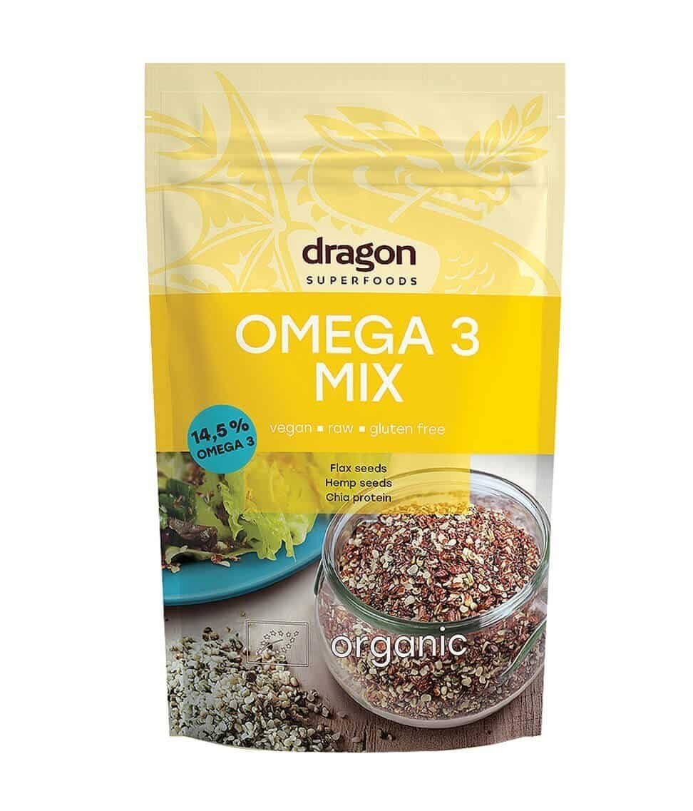 Hỗn hợp hạt Omega 3 Mix hữu cơ Dragon Superfoods 200gr