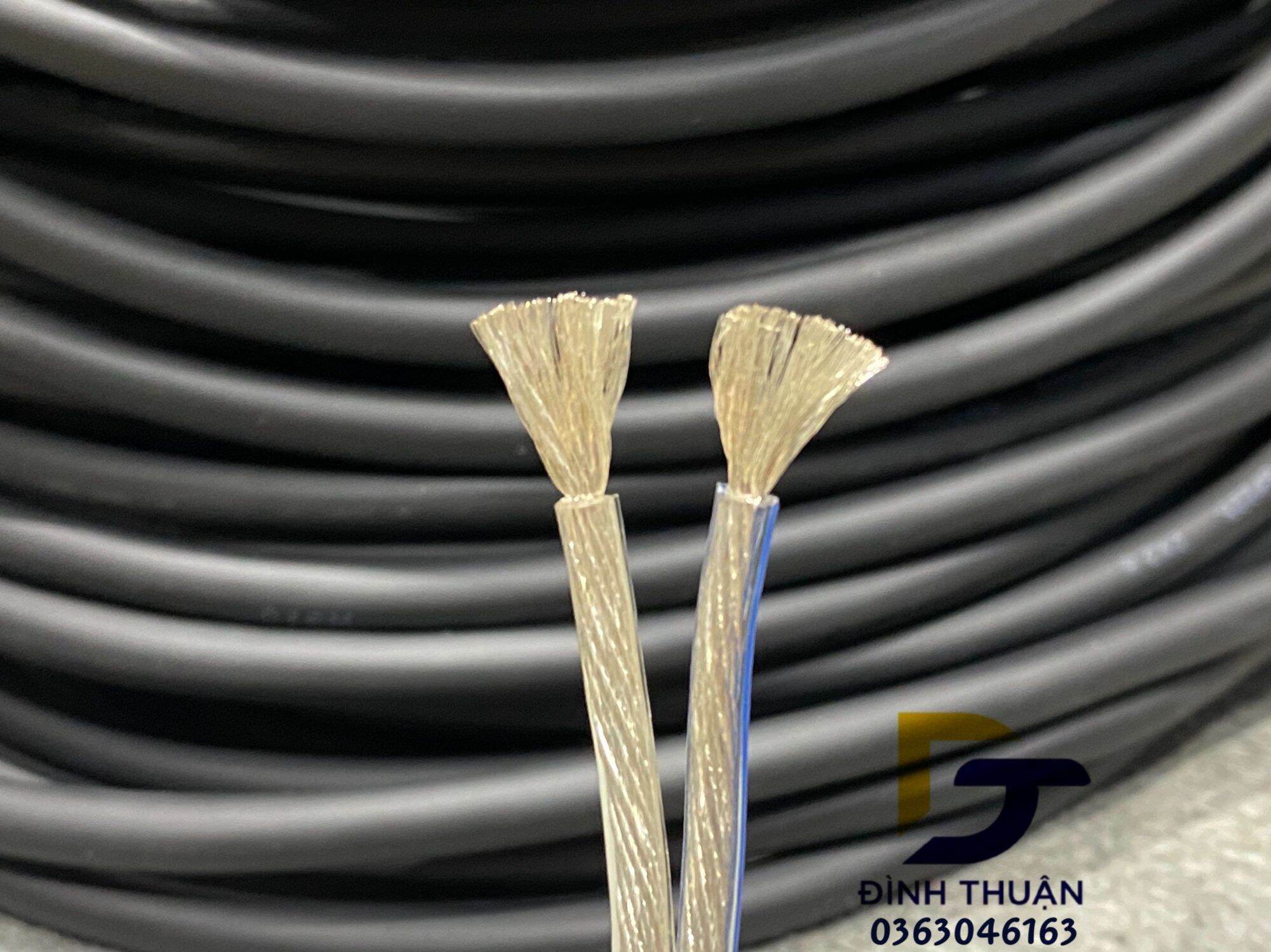 Dây loa bạc Oehlbach lõi 2x2.5mm bán lẻ cắt mét