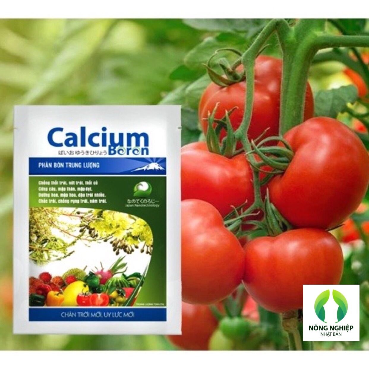 Phân bón trung lượng CALCIUM BORON ( Canxi Bo ) 25gr