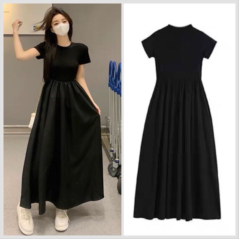 Đầm xoè form dài công chúa basic