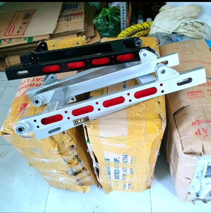 Gắp Không phay 52cm cho Sirius 50/110, wave 100, dream ( kèm cốt bánh, pát tăng sên)