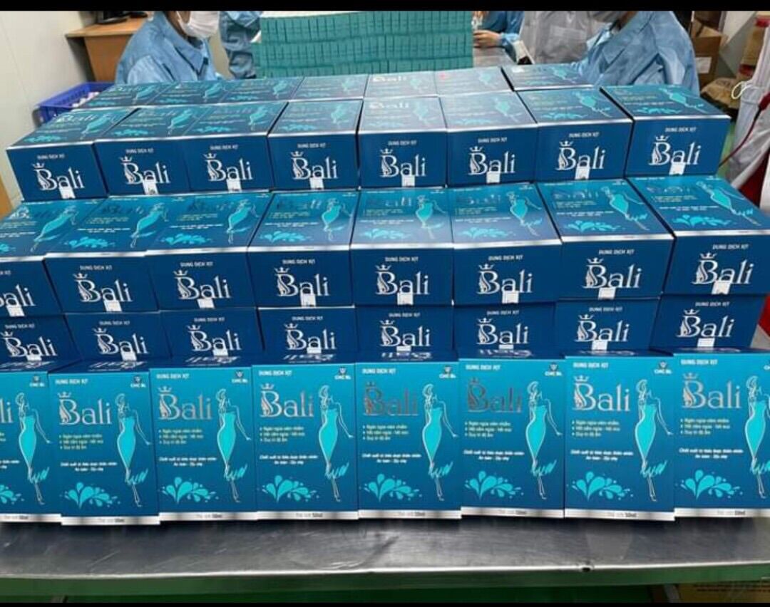 xịt phụ khoa Bali