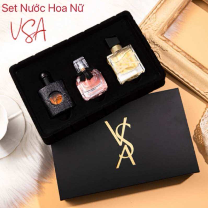 Set 3 Lọ Nước Hoa chính hãng VSA. sang trọng,  bí ẩn