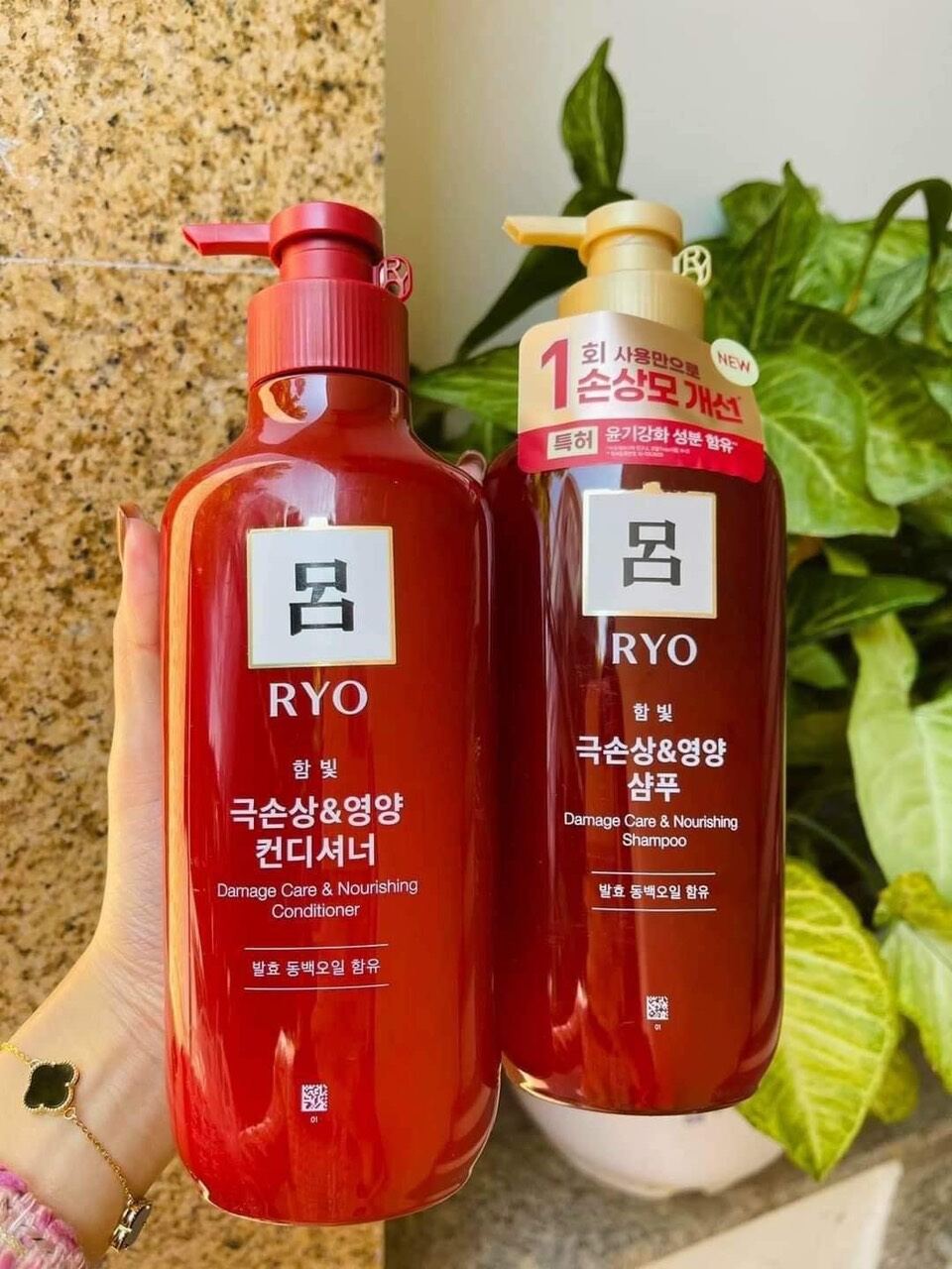 Dầu gội xả nhân sâm Ryo