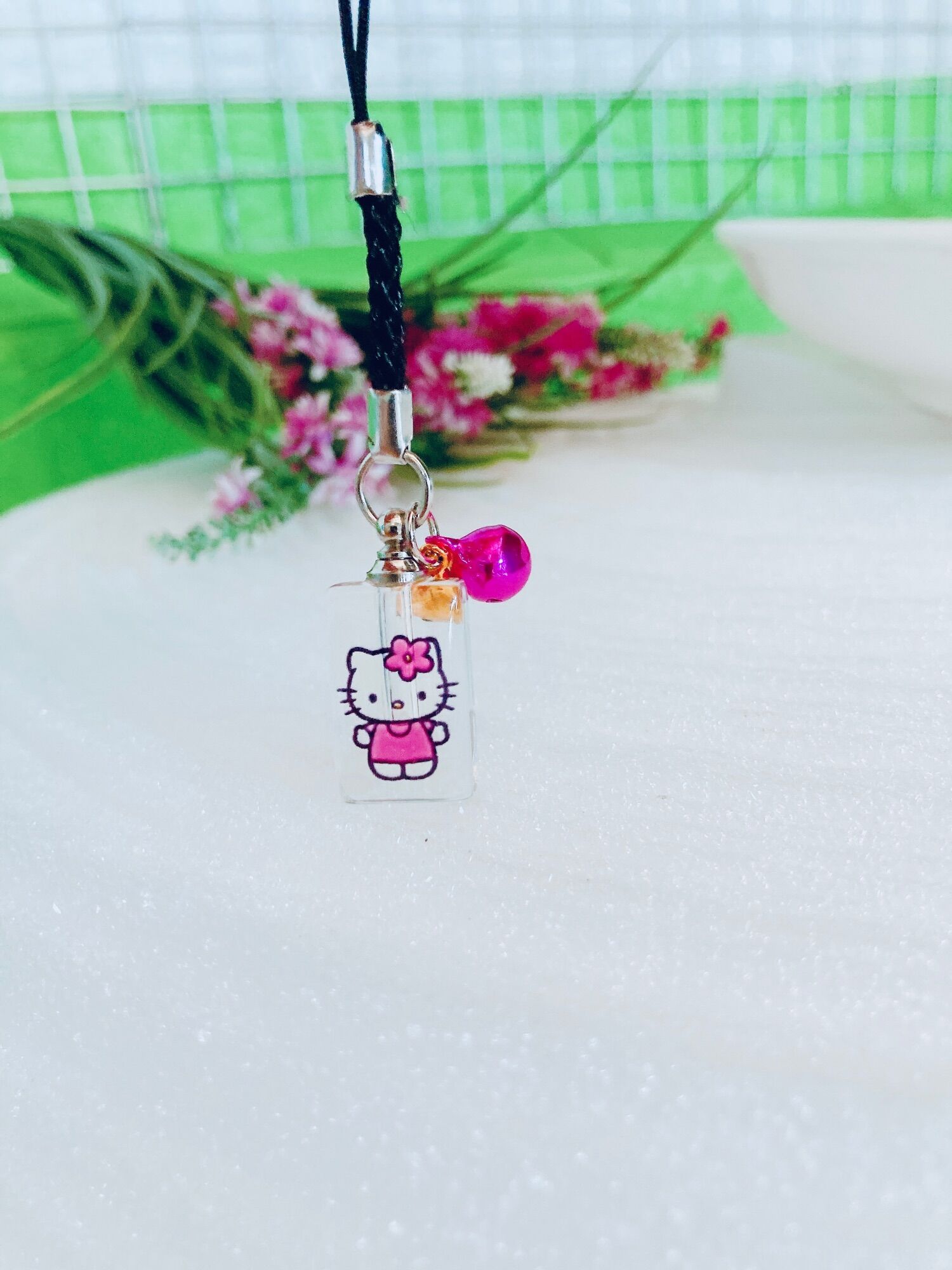 Móc khoá khắc tên hạt gạo kitty