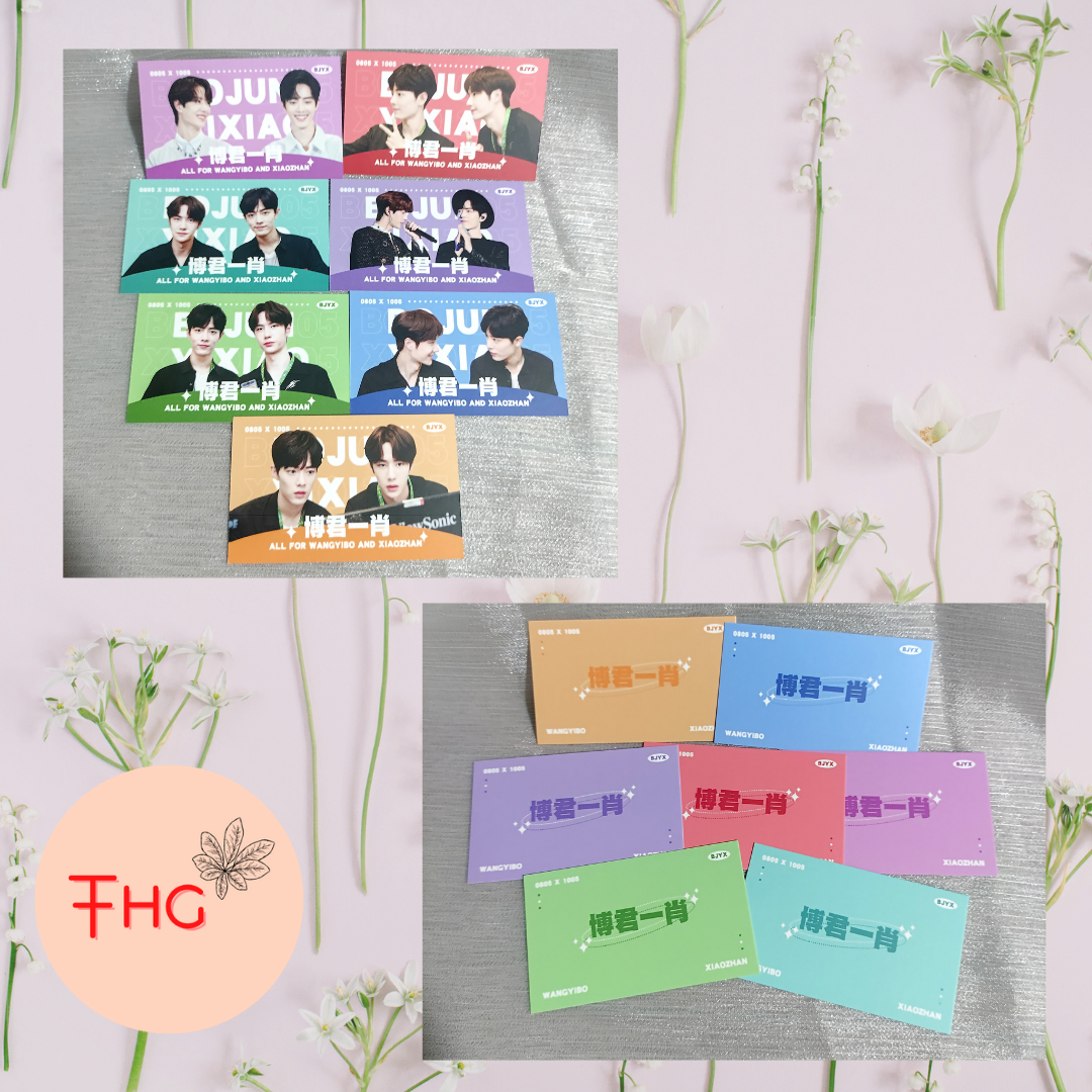 [ Lomo Ảnh ] Nhân Vật Tiêu Chiến, Vương Nhất Bác .