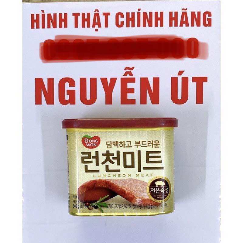Thịt hộp hàn quốc 340g