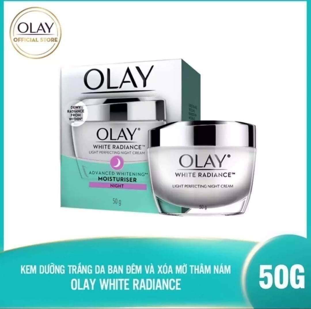 Kem Dưỡng Trắng Da Olay White Radiance Light Perfecting Night Cream