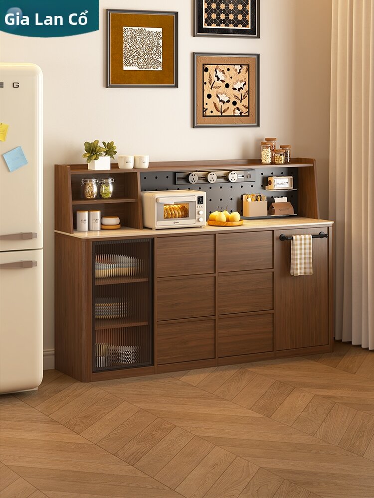 JIALANGE | Vintage Style Solid Wood Storage Cabinet Giá 35,973,000 Đồng*Miễn phí vận chuyển