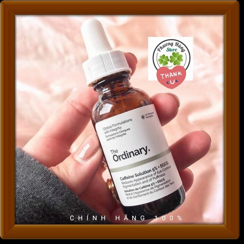 Tinh chất dưỡng vùng mắt The Ordinary Caffeine Solution 5% + EGCG