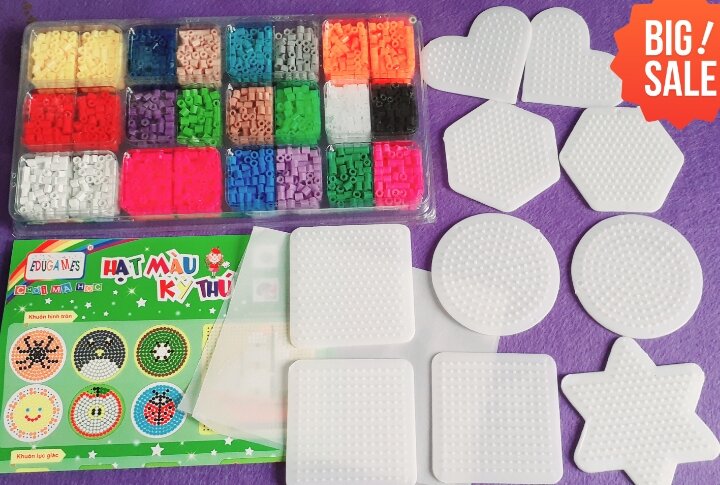 HCMBộ hạt màu 205g Edugames