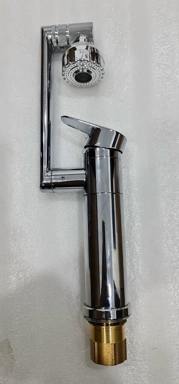Vòi lavabo xoay 360 độ , vòi trục khuỷ tiện lợi, vòi lavabo rửa tay nóng lạnh