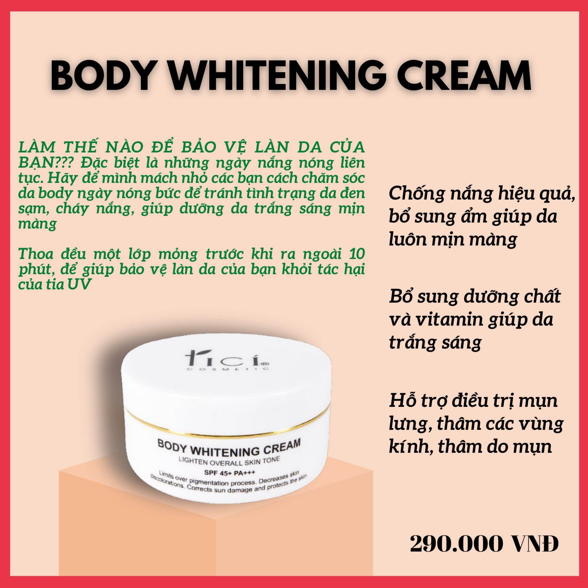 KEM BODY TICI (CHÍNH HÃNG)