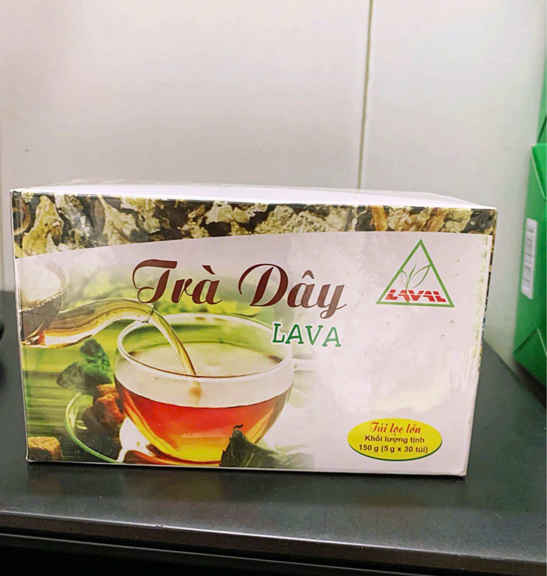 Lava Rope Tea Bags for Stomach Support, Box of 150g (5g X 30 Bags)