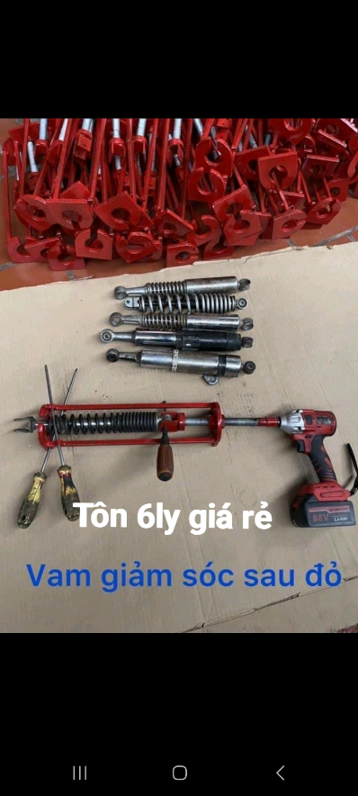 Vam ép giảm sóc sau xe số xe ga