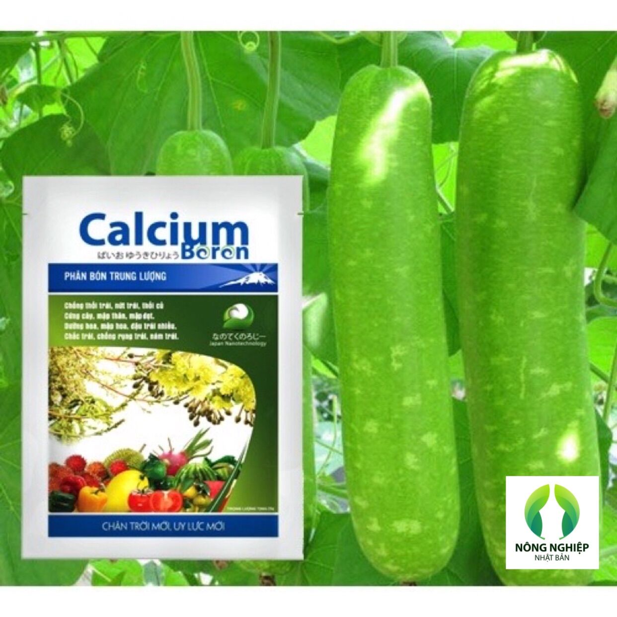 Phân bón trung lượng CALCIUM BORON ( Canxi Bo ) 25gr