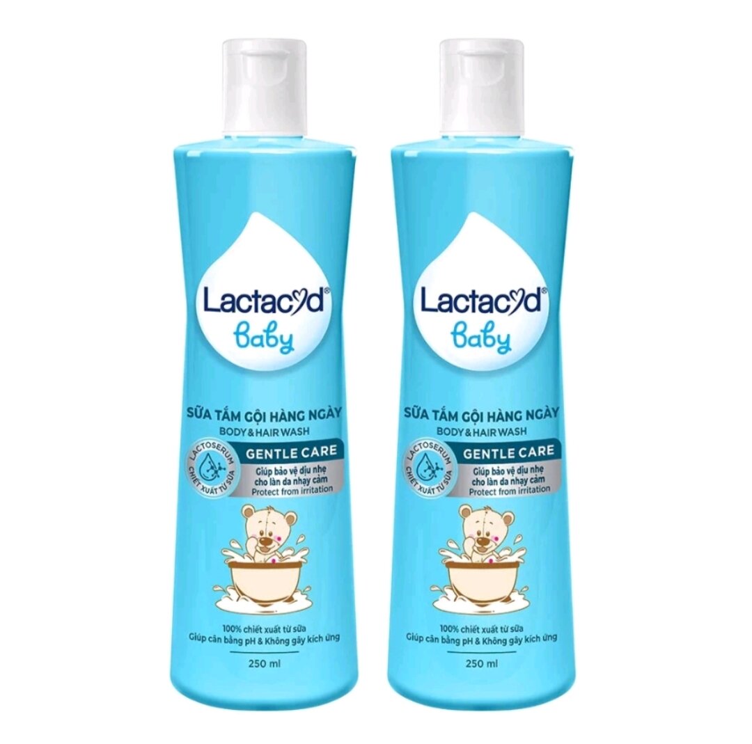 Lactacyd baby giảm rôm sảy - hâm kẽ vượt trội. c chai 250 ml)