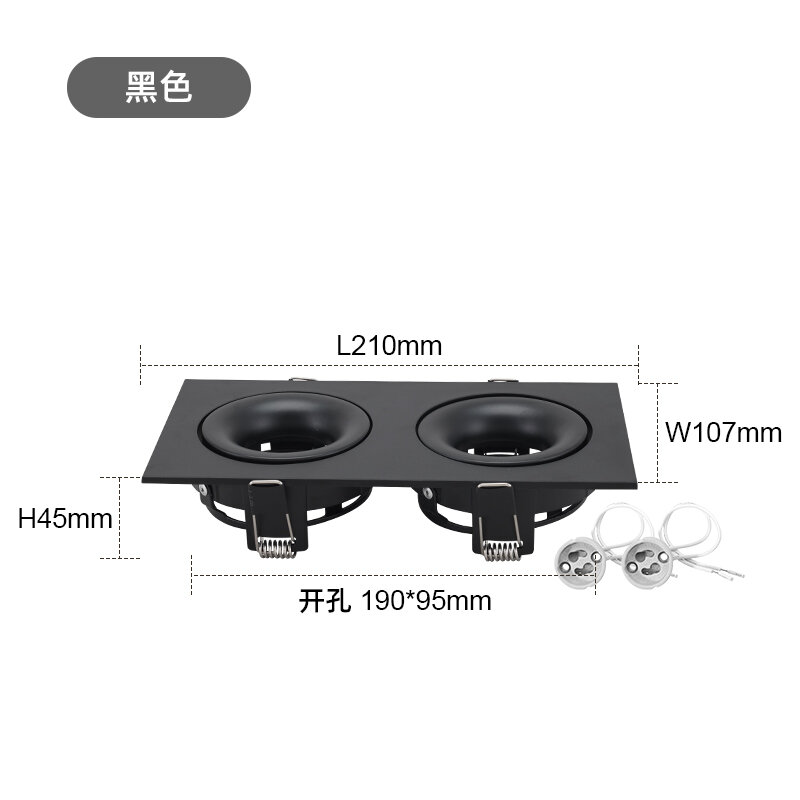 Chân Đèn LED Điều Chỉnh 2 Đầu