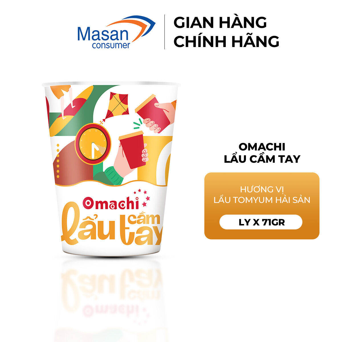 combo 12ly mì lẩu cầm tay omachi tôm dum hải sản 72g đậm vị thơm ngon từ nước súp thịt tôm hải sản cho sợi mì day ngon đọc đáo bổ dưỡng mỗi ngày