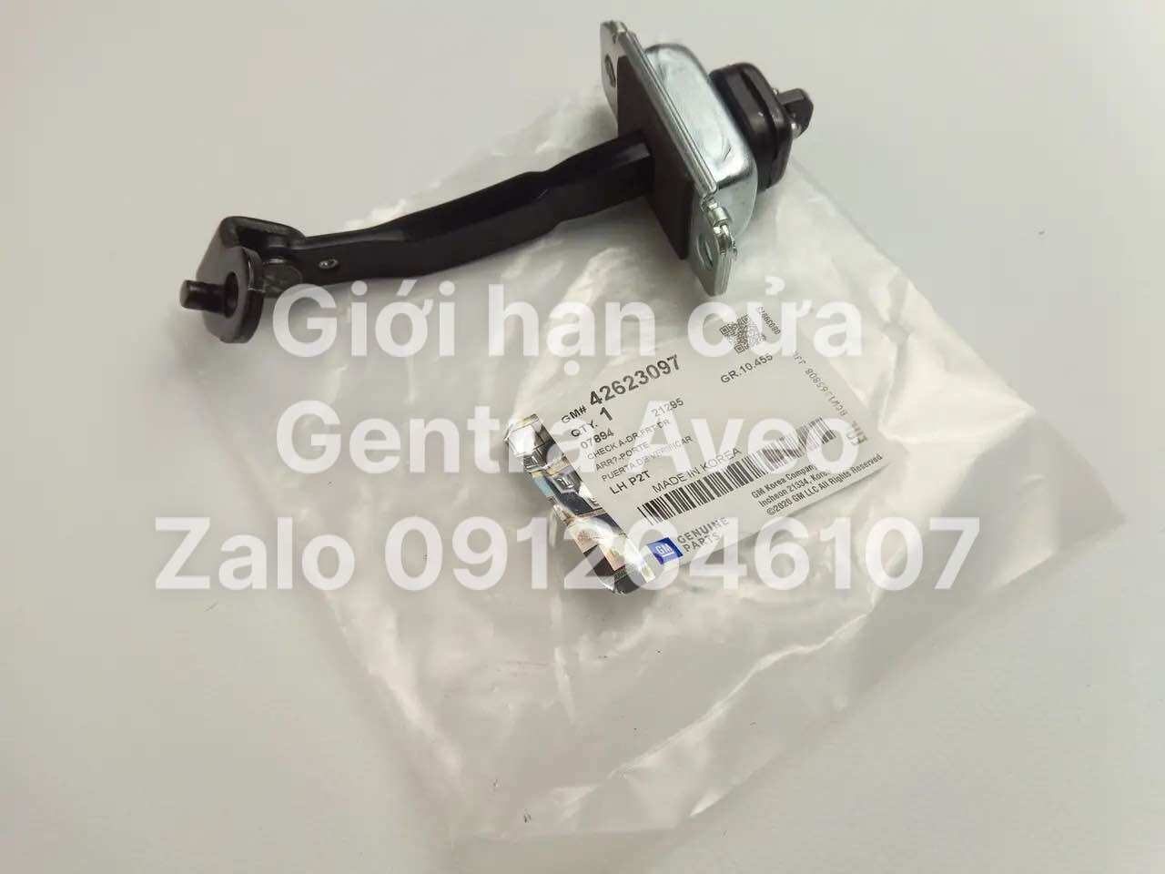Giới hạn cửa / Thanh hãm cửa / Thanh khống chế cửa Gentra Aveo