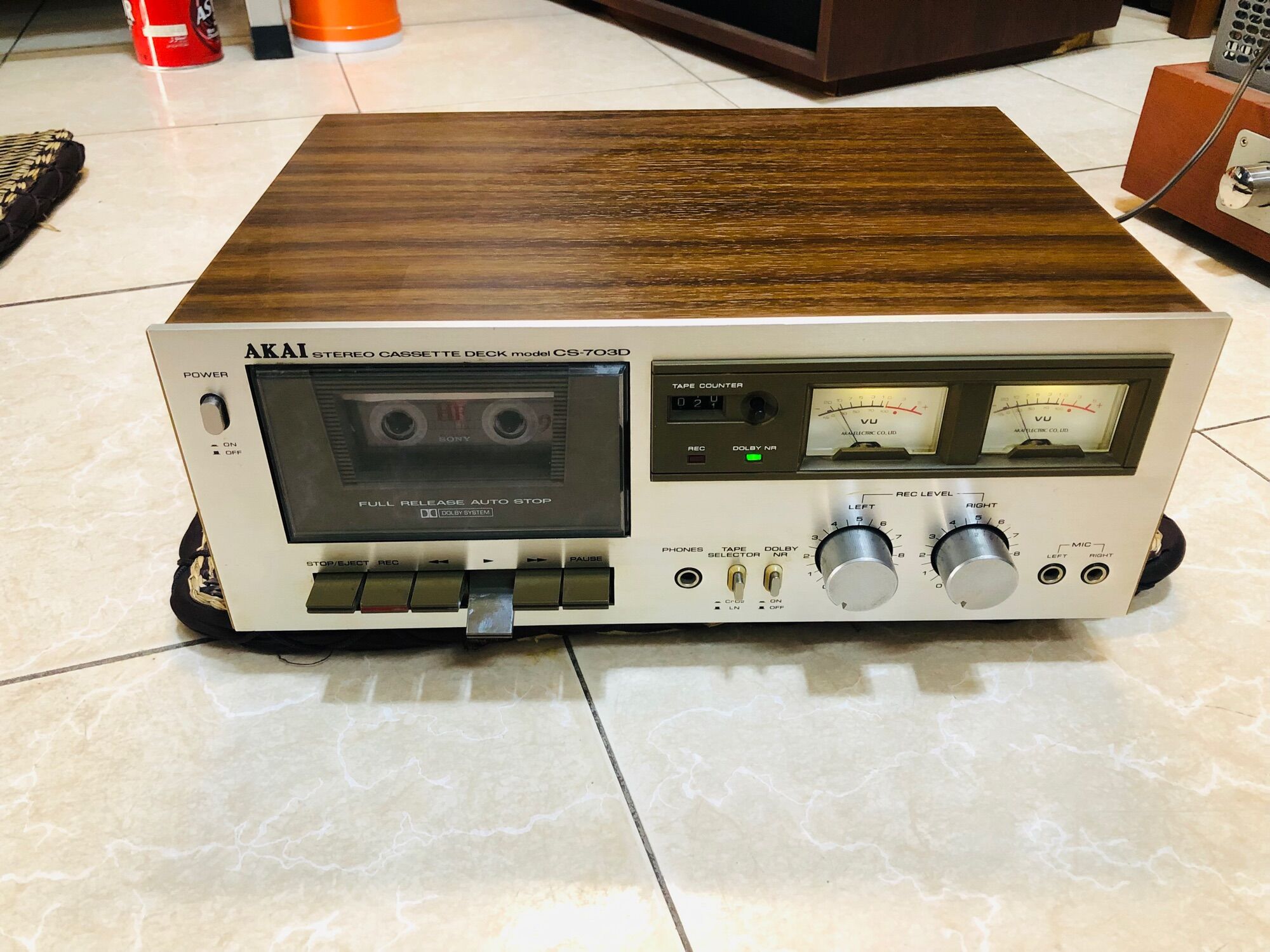 Đầu cassette akai 703D