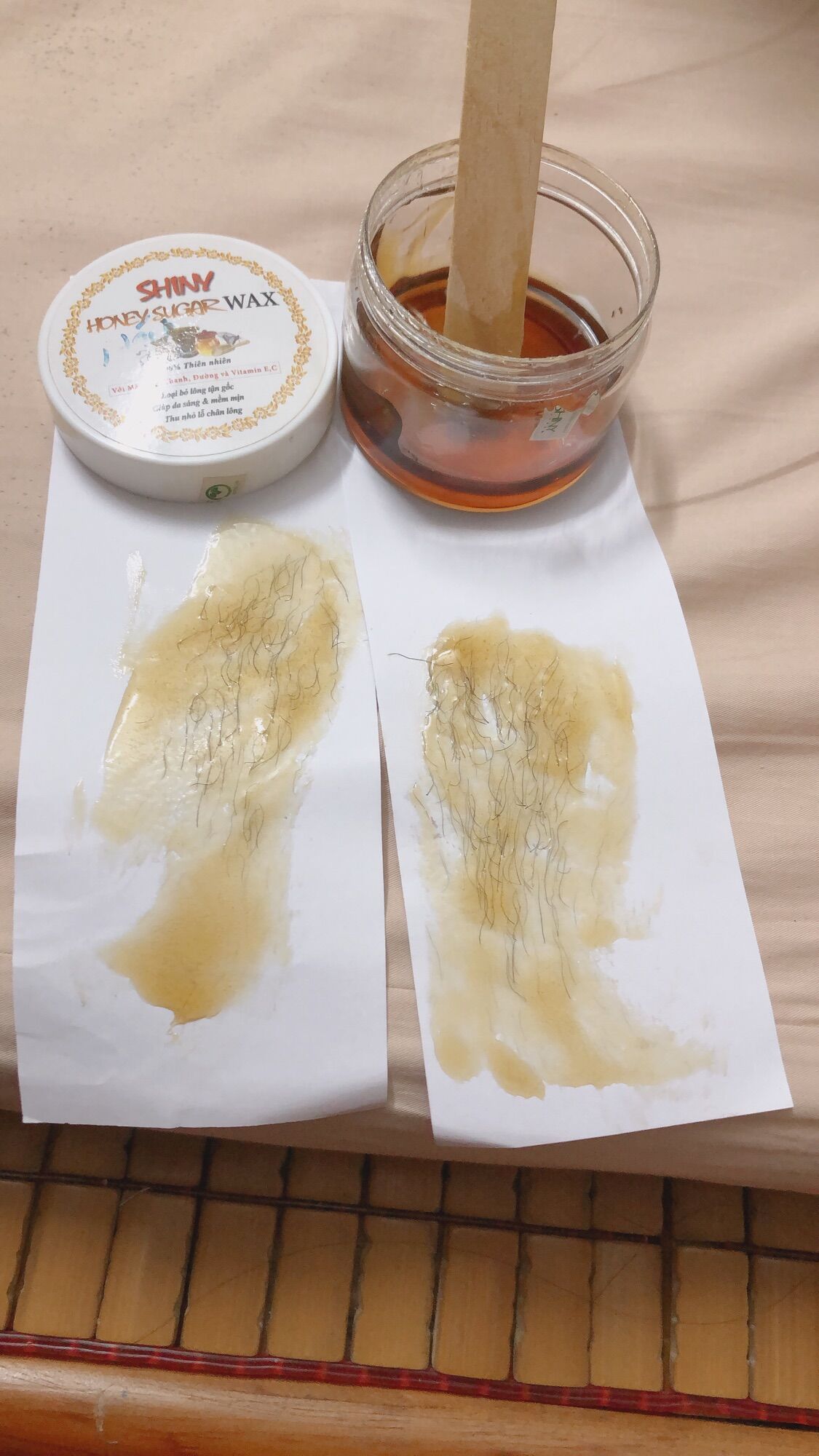 Wax Lạnh Shiny mật ong chanh 250gr