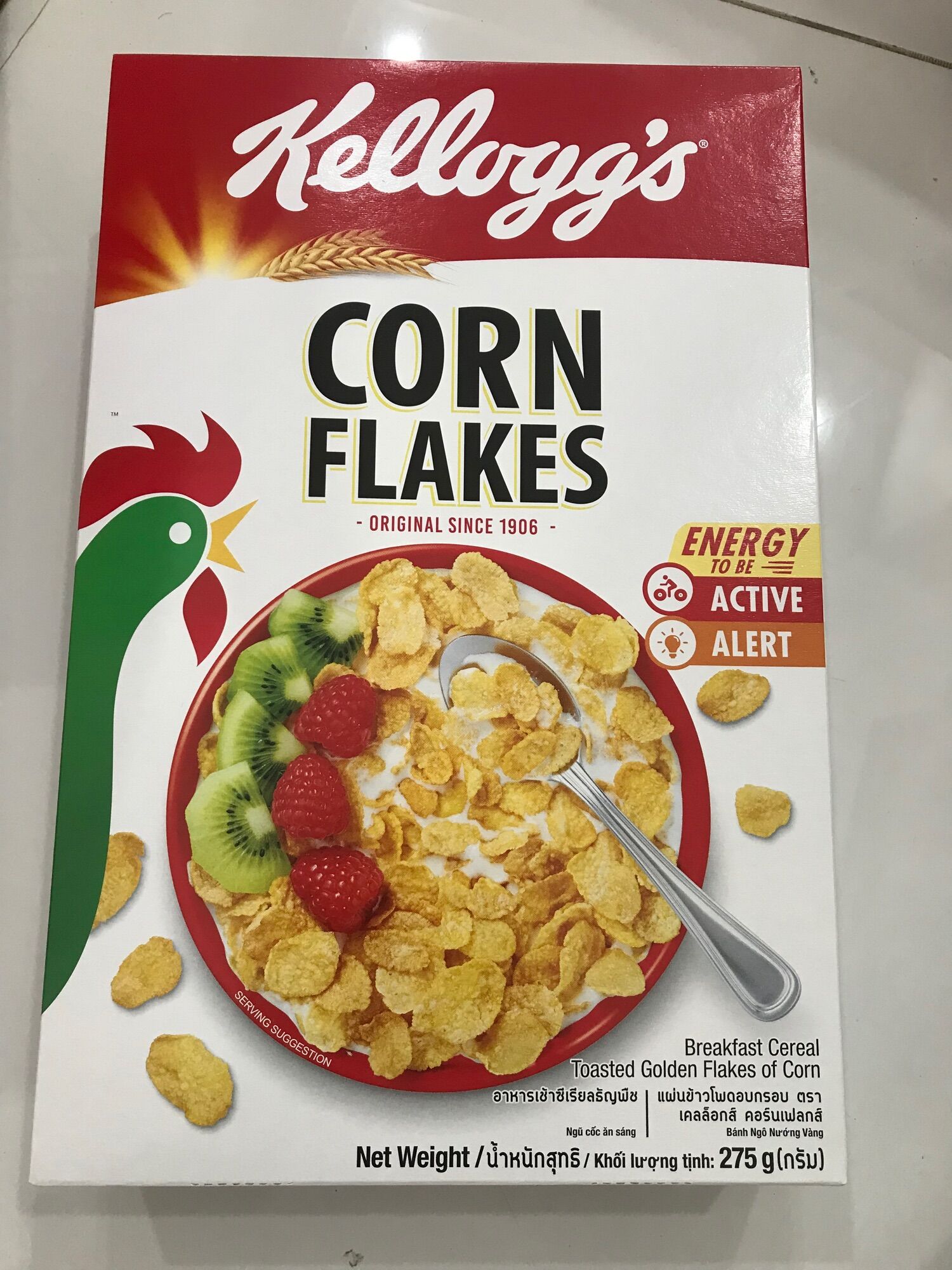 [HCM]ngũ cốc dinh dưỡng Kelloggs Corn Flakes 275g