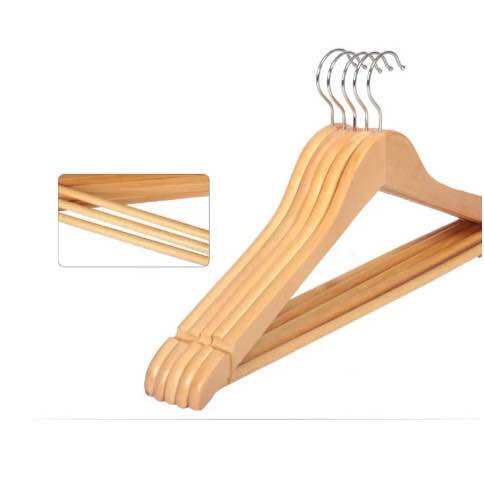 Móc Treo Phơi Đồ, 1 Cái Móc Gỗ Treo Quần Áo Cao Cấp, Sang Trọng MTA-MART2