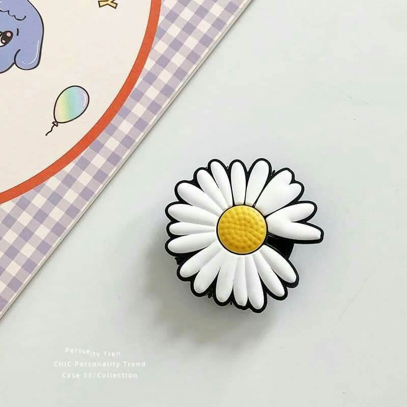 Giá đỡ điện thoại hình hoa cúc trendy size lớn 9cm
