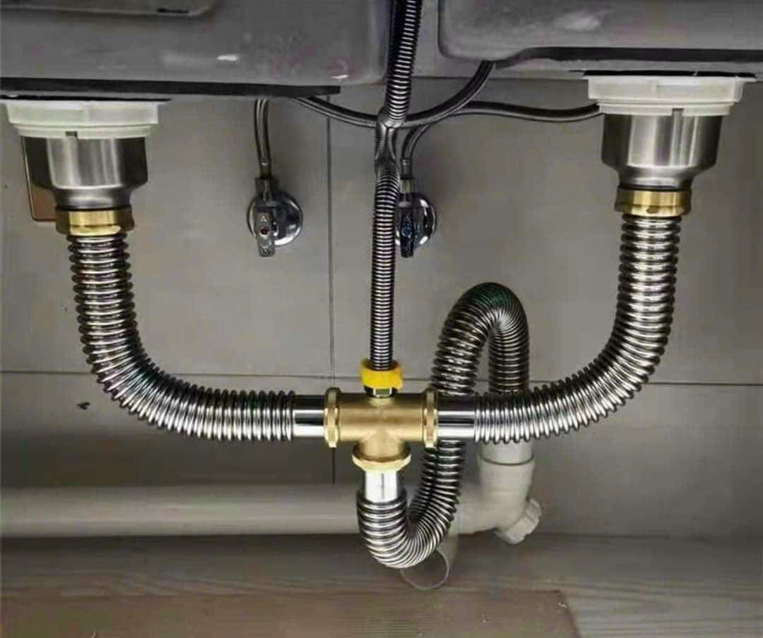 Bộ xả chậu rửa chén inox cao cấp