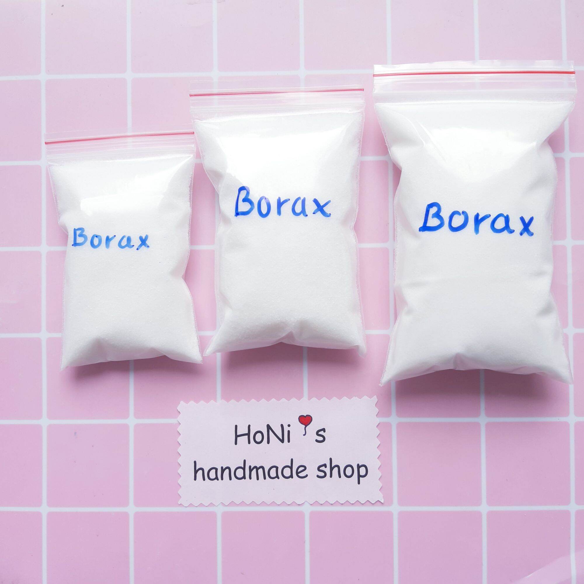 Bột borax chất làm đông làm slime 500g