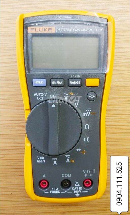 [HCM]Đồng hồ vạn năng Fluke 117 (117/EM ESP true RMS)
