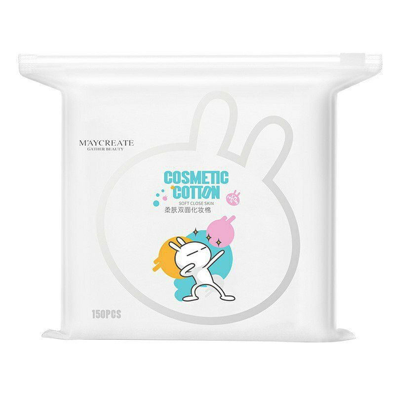 Bông tẩy trang Cosmetic  MAYCREATE gói 150 miếng
