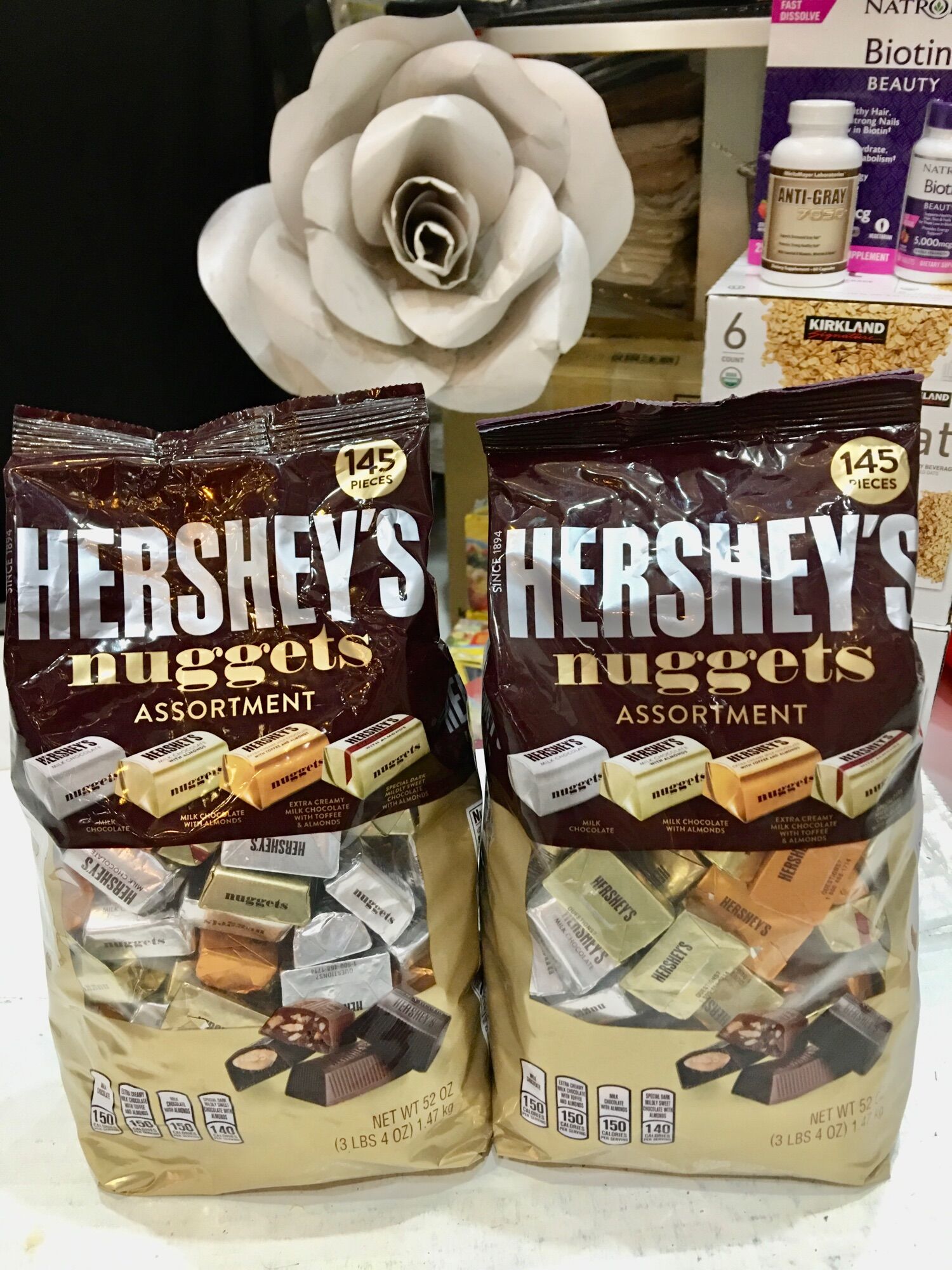 [HCM] [HSD 03/2025) Chocolate Hershey Nuggets & Miniatures Assortment 1.45Kg - 1.58Kg.