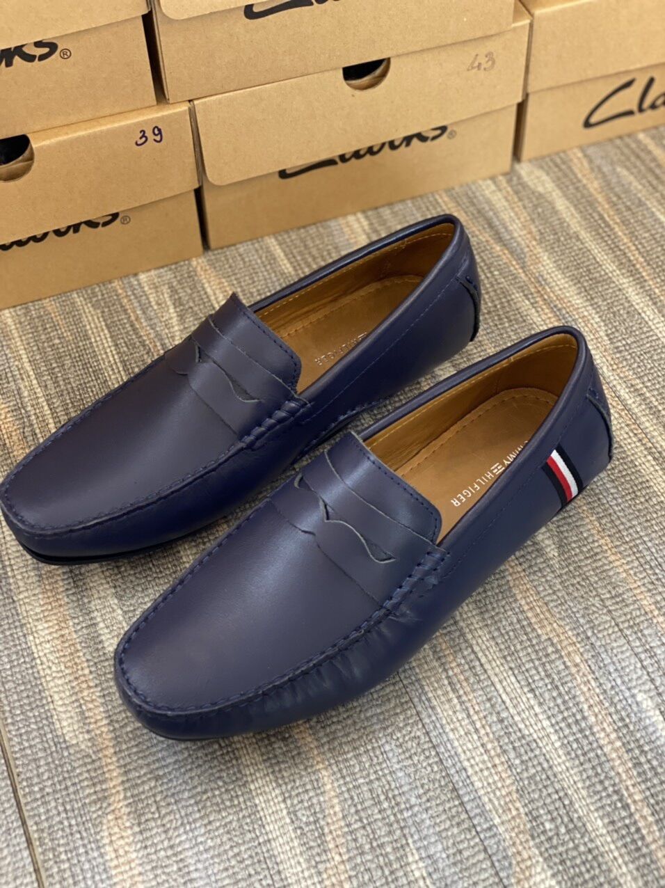 Giày mọi nam da thật ms 14