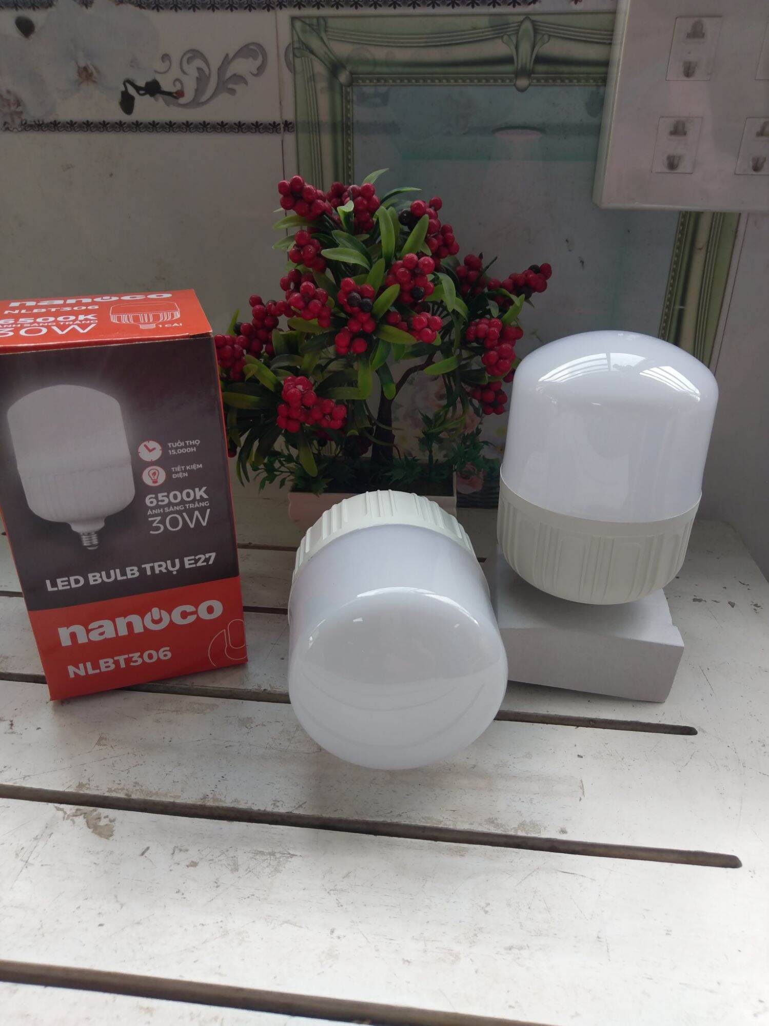 Đèn Led Trụ kín nước 30w siêu sáng Nanoco/panasonic