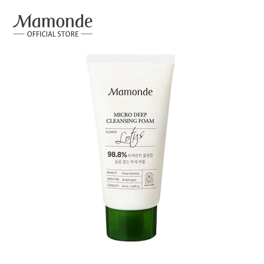 Sữa rửa mặt Mamonde Lotus Micro Deep Cleansing Foam