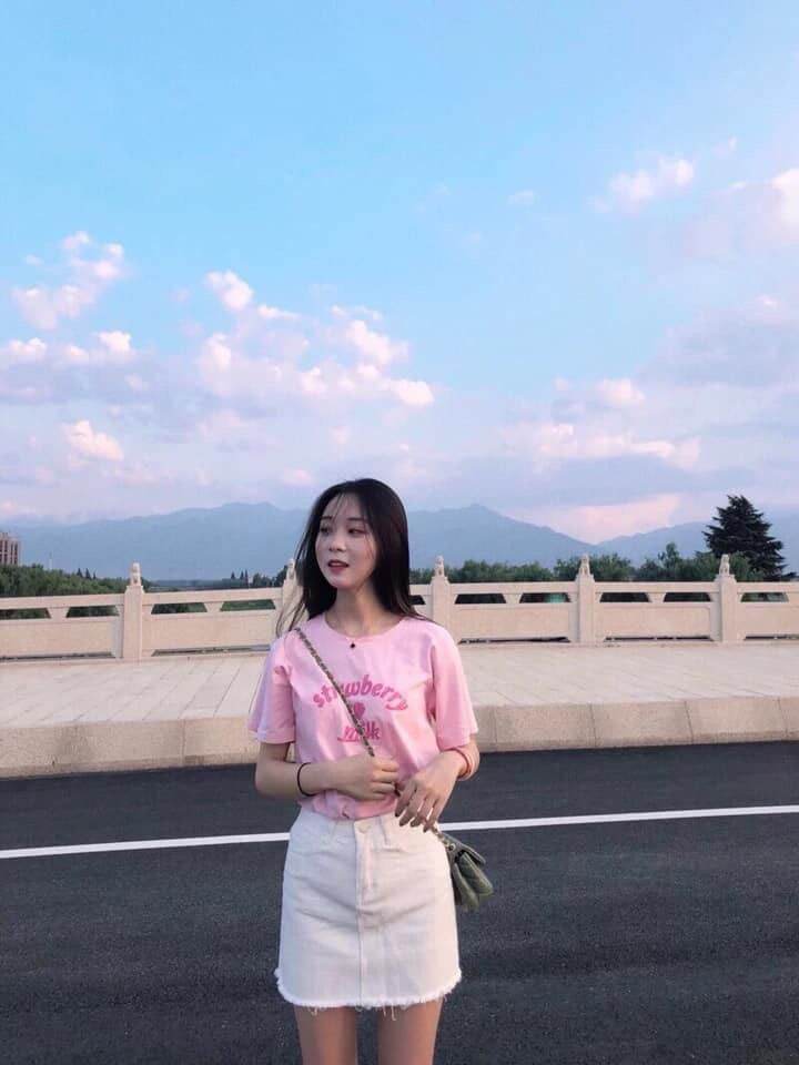 [HCM]Chân váy kaki có quần bên trong