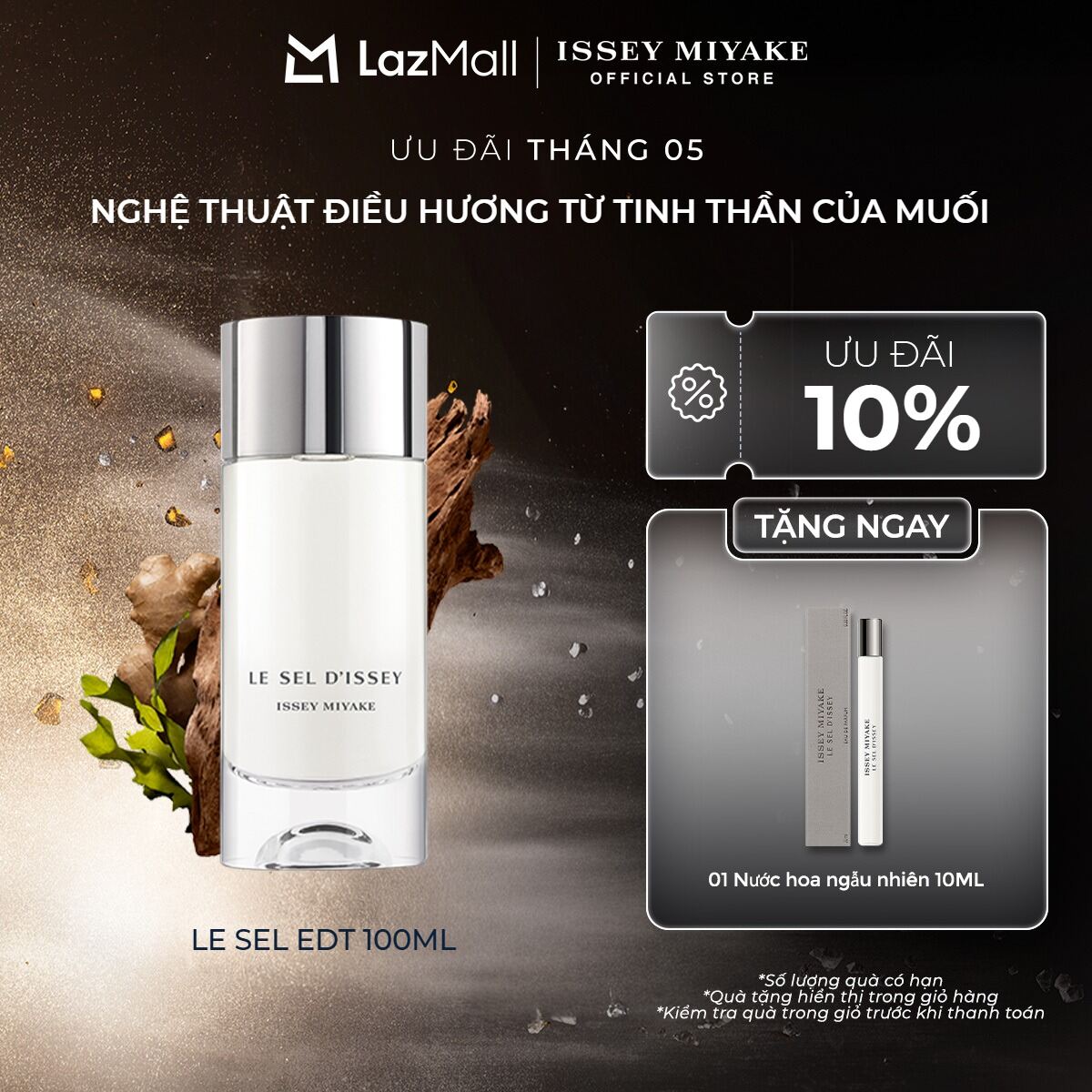 Nước Hoa nam Issey Miyake Le Sel d'Issey EDT 100ml