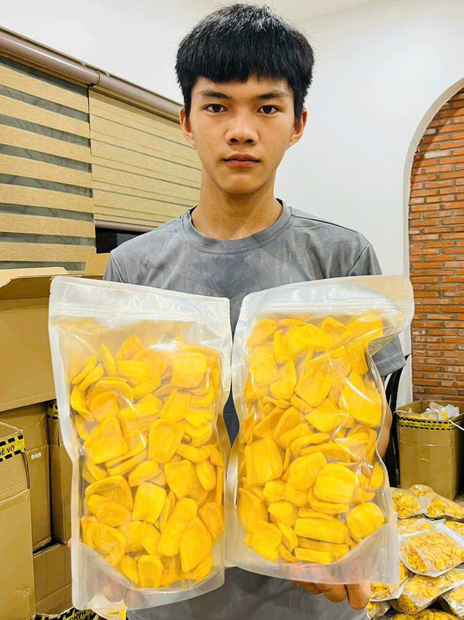Mít Thái Sấy Loại 1 - Túi Zip 200gr