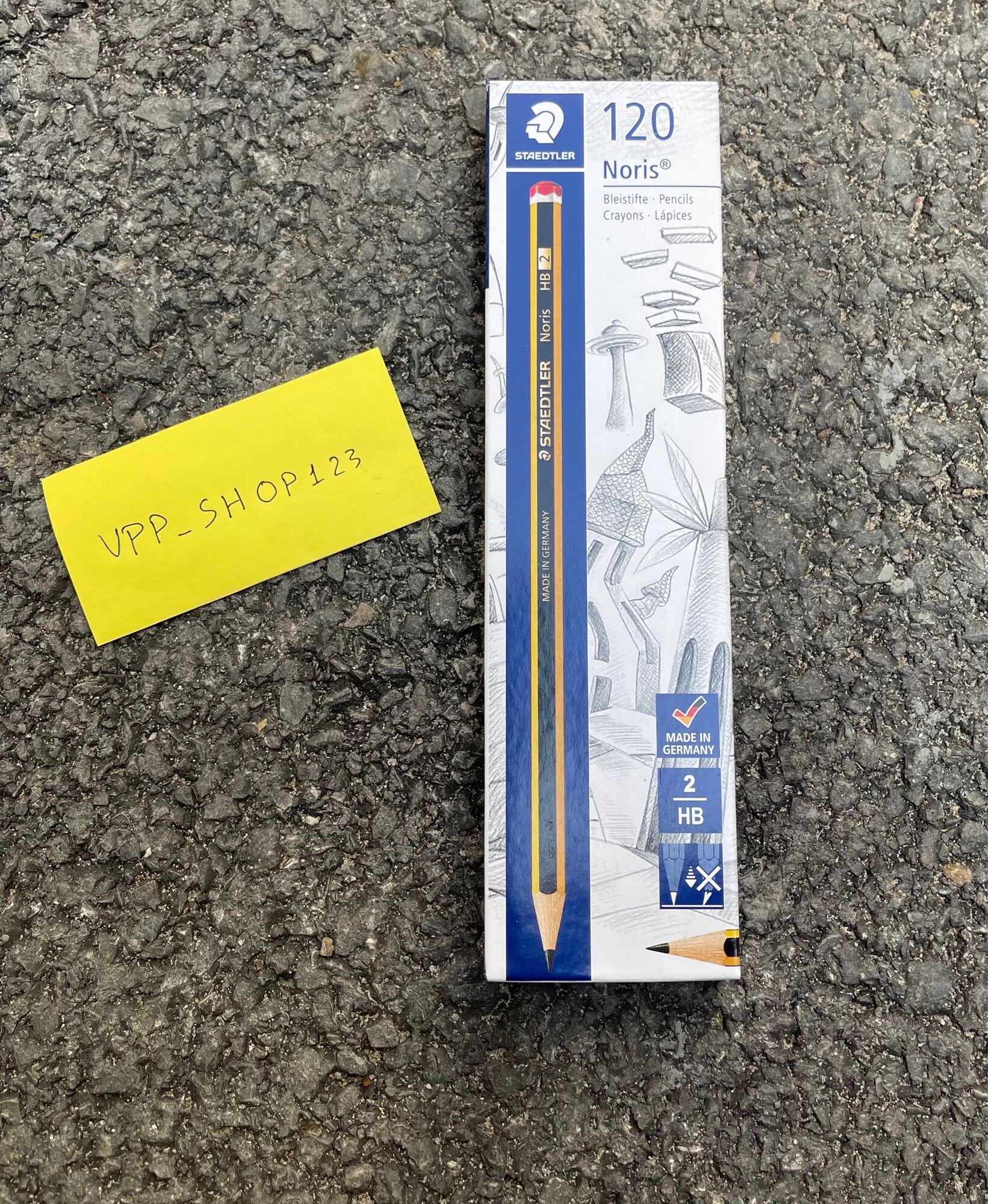 Hộp 12 bút chì đức Steadtler 120  ( 2B,HB )