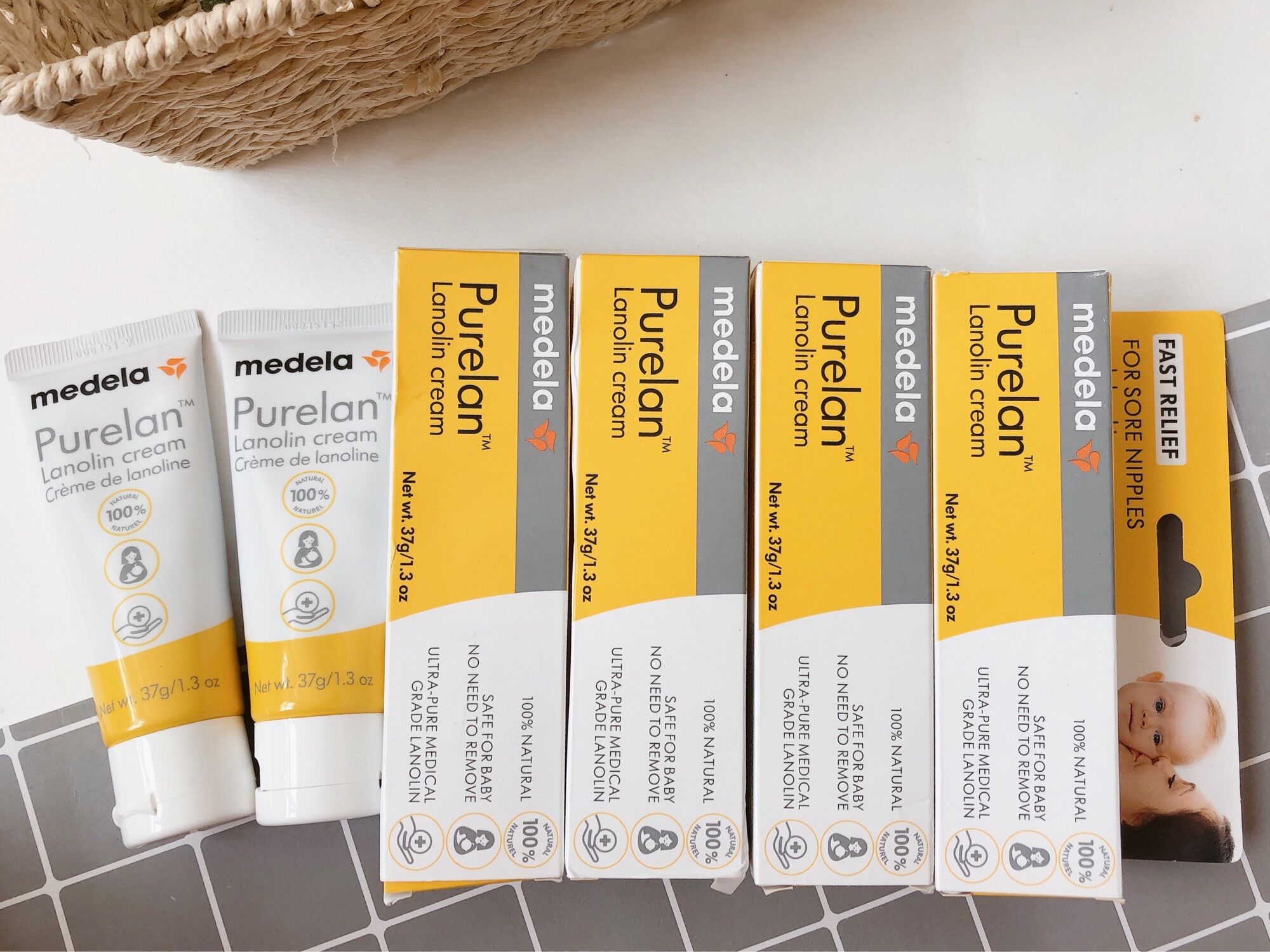 [Hàng Mỹ] Kem nứt ty Medela Purelan (37g) 2027
