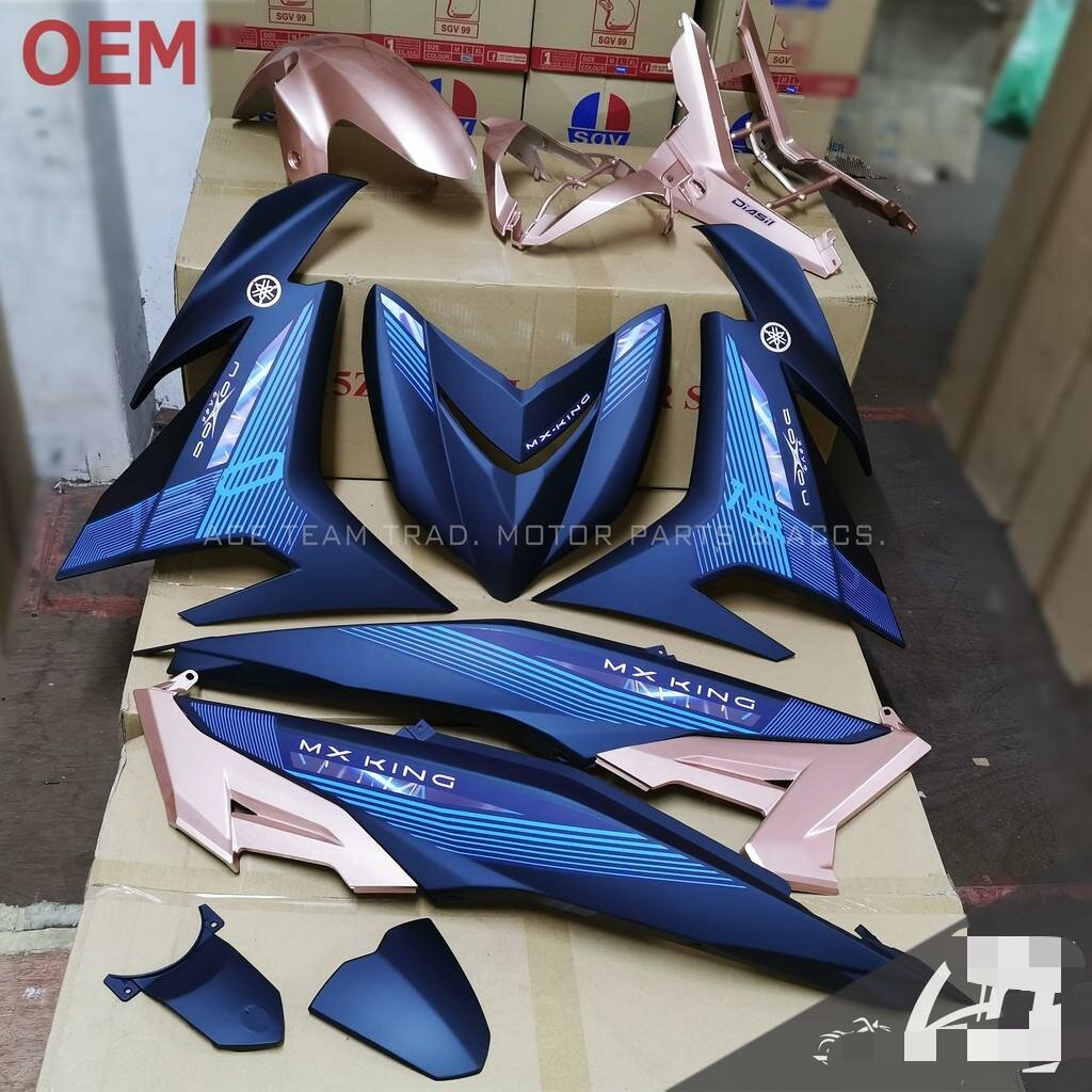 Tem rời exciter 150 xanh, tặng kèm set logo
