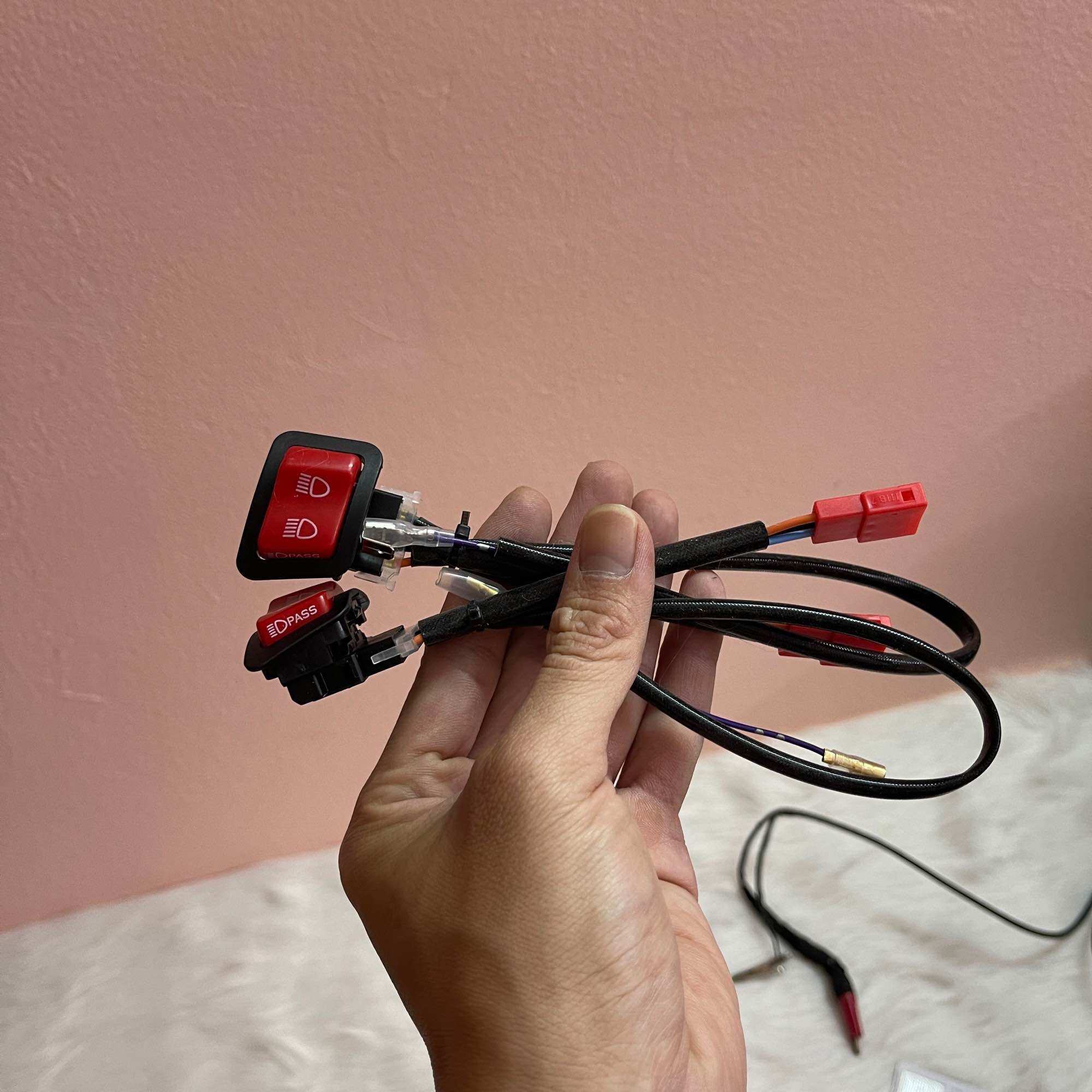 Passing SH wave circuit, passing switch for Honda AB