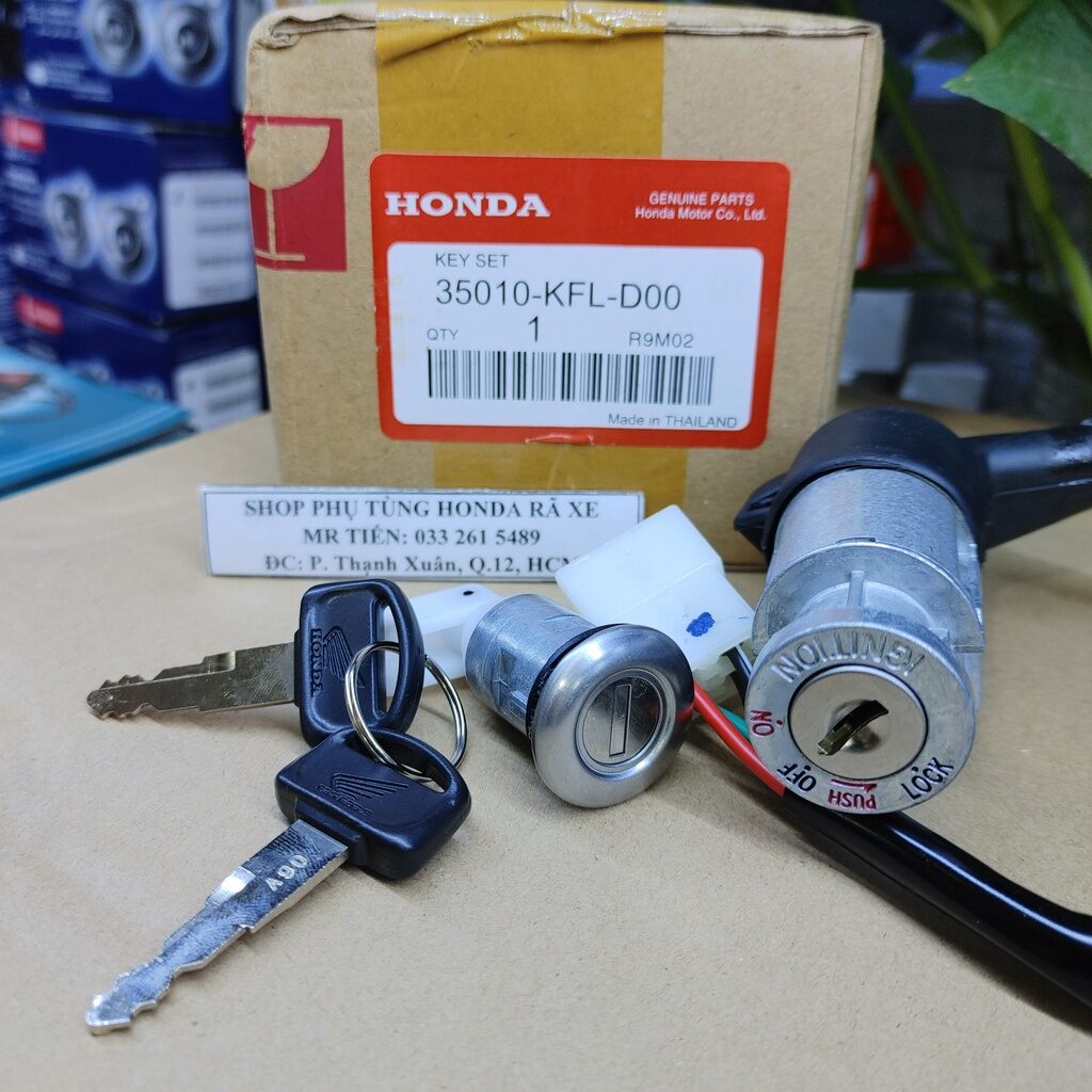Bộ ổ khóa Wave Thái 110 hàng HDTL