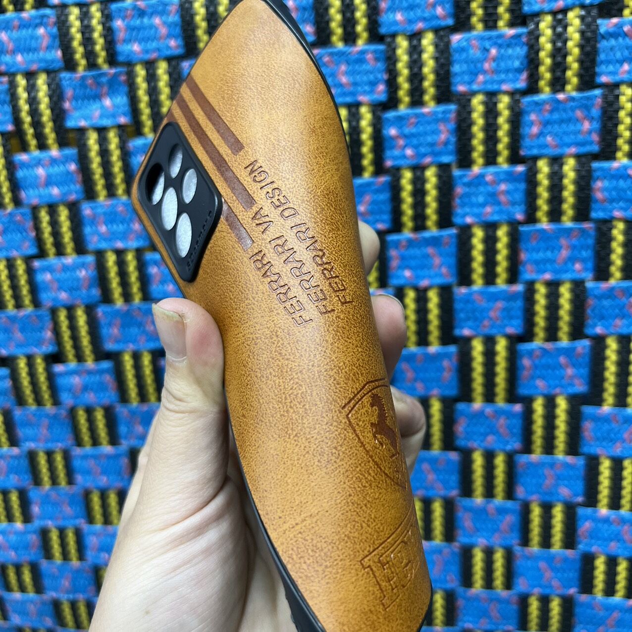 Case ốp lưng Samsung A52 dẻo kiểu da mềm mịn ôm máy
