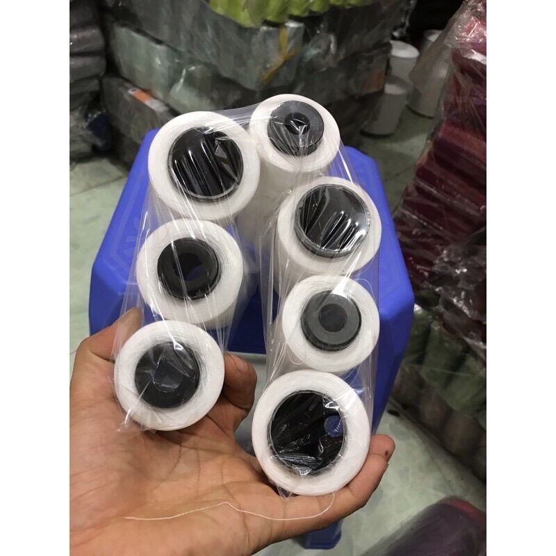 [HCM]7 cuộn chỉ may 40/2 trắng 3000m