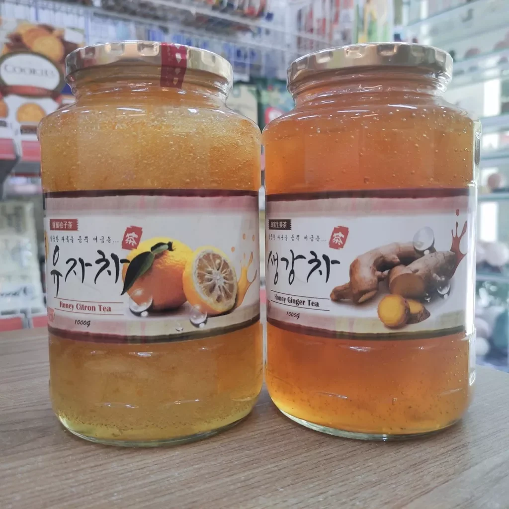 Mật Ong Chanh,Rừng Hàn Quốc Hũ 1kg